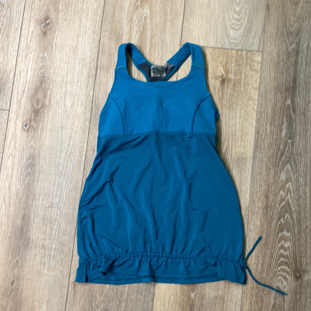 Athlete Womens teal tank top athletic small